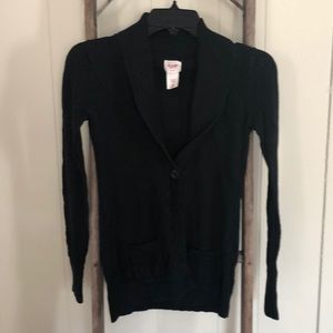 MOSSIMO SUPPLY BLACK CARDIGAN SIZE XS